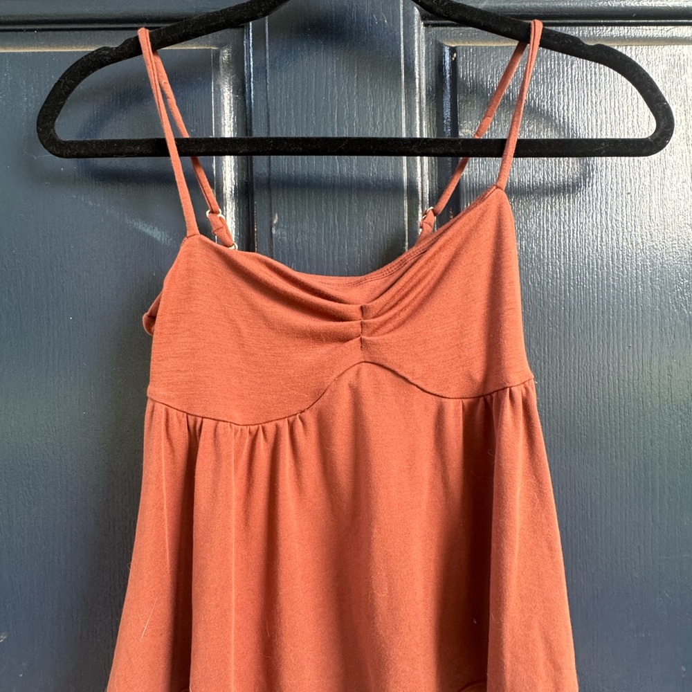 Aura Terracotta Camisole Top